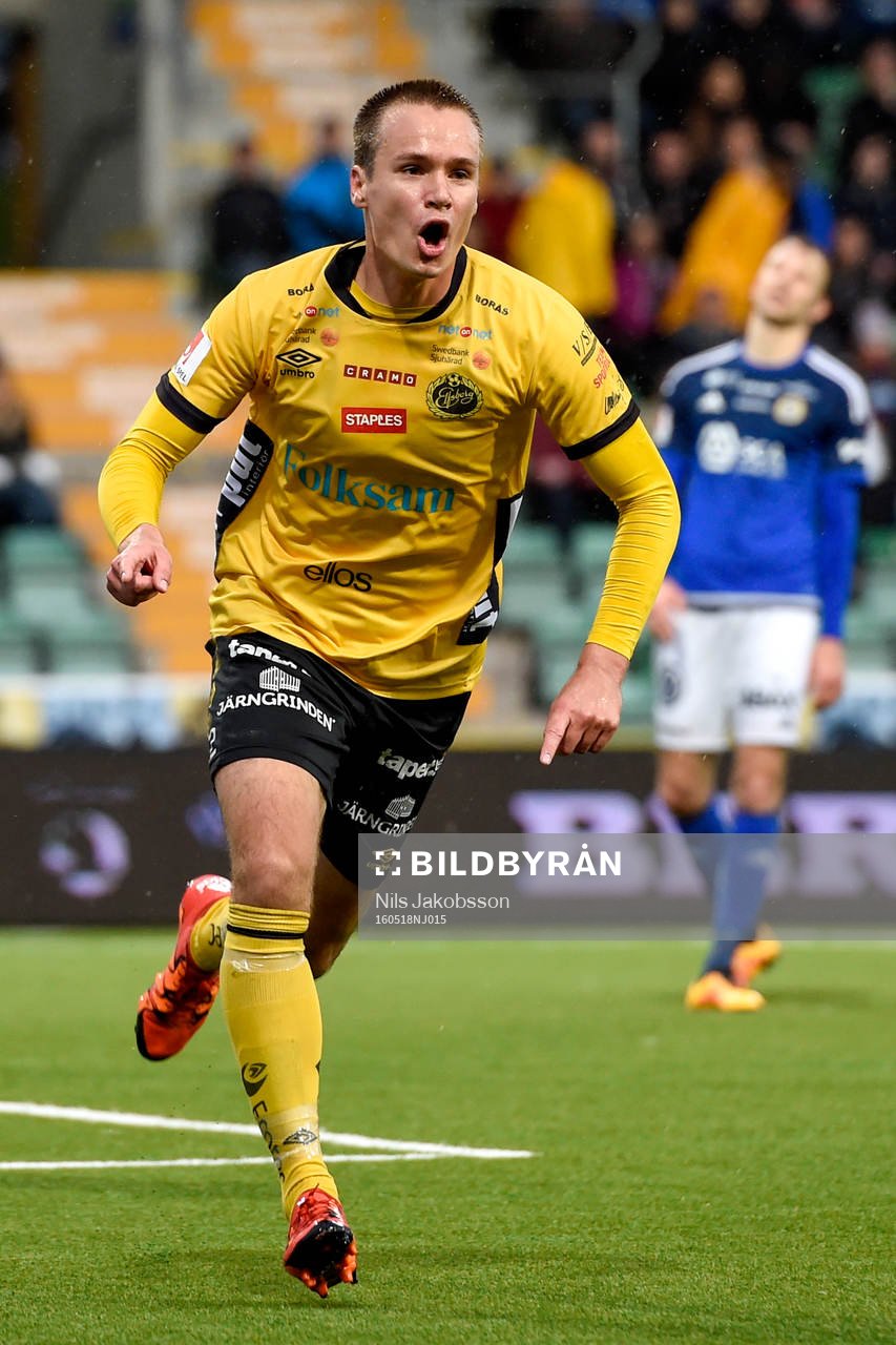 Elfsborgs Viktor Prodell jublar