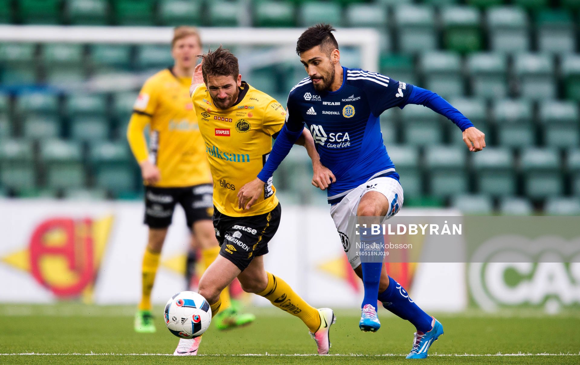 Elfsborgs Marcus Rohdén och Sundsvalls Stefan Silva