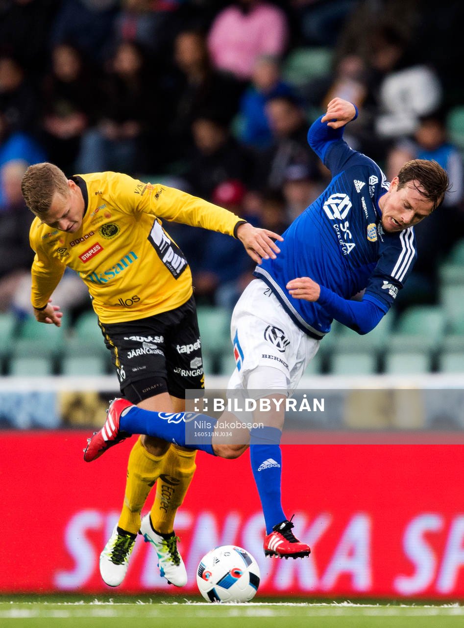 Elfsborgs Viktor Claesson och Sundsvalls Eric Larsson