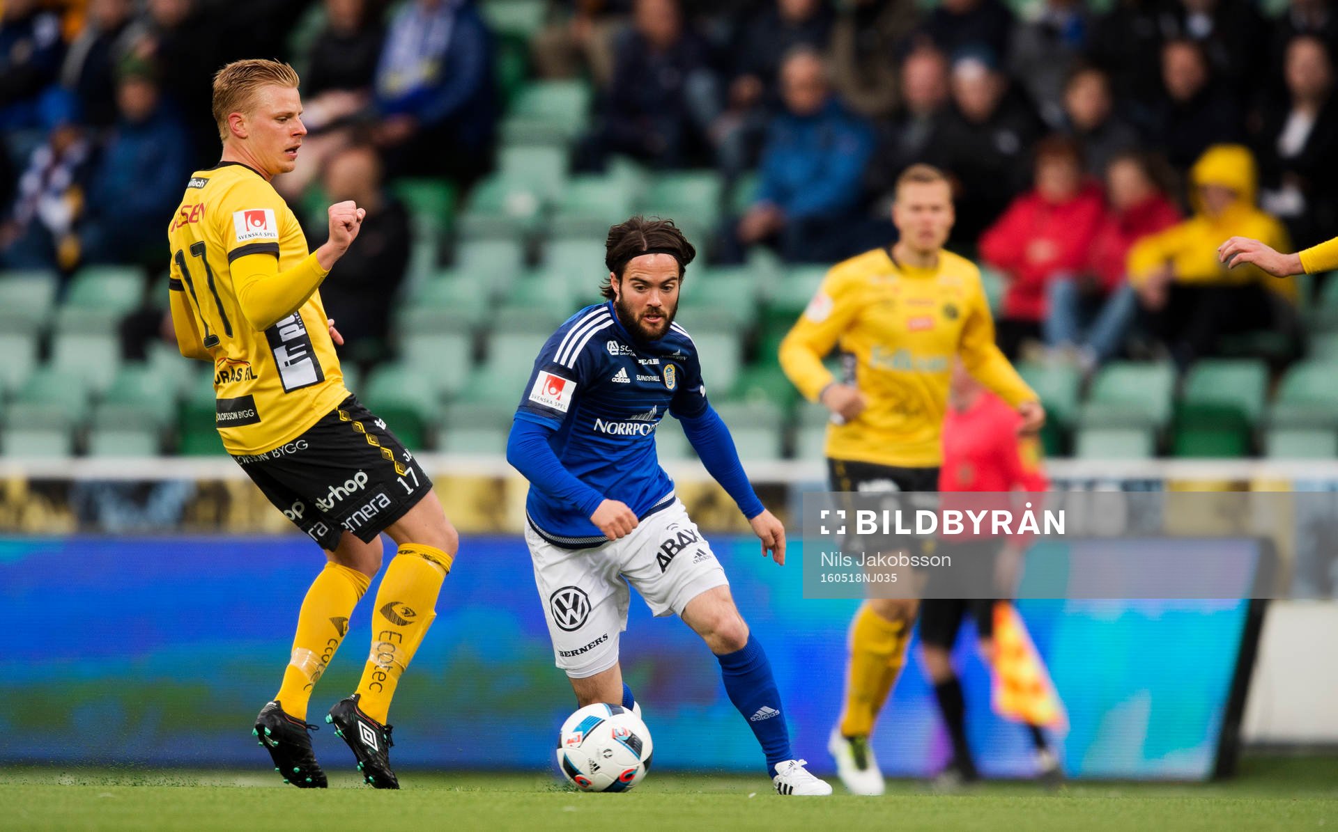 Elfsborgs Per Frick och Sundsvalls Robbin Sellin