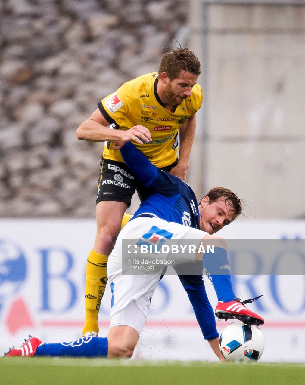 Elfsborgs Marcus Rohdén och Sundsvalls Eric Larsson