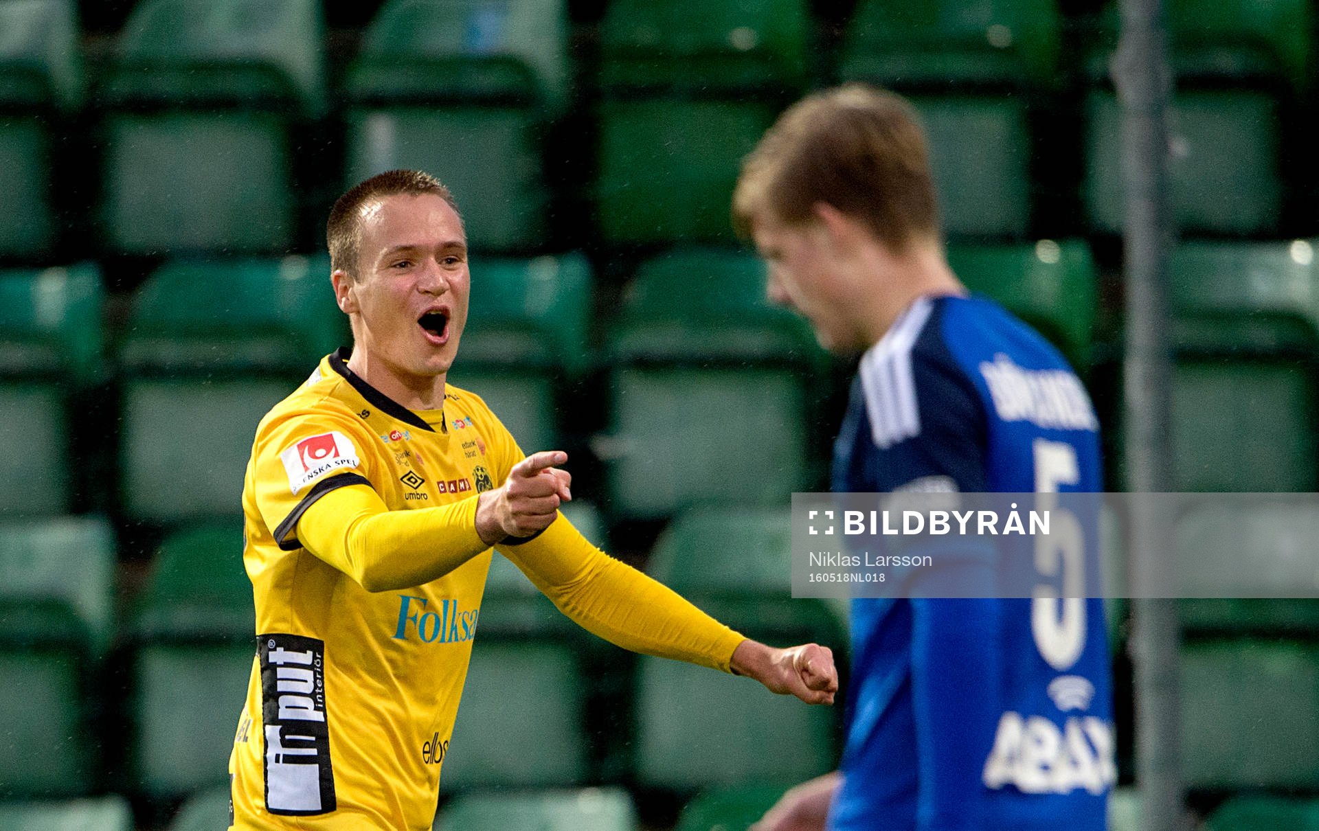 Elfsborgs Viktor Prodell jublar