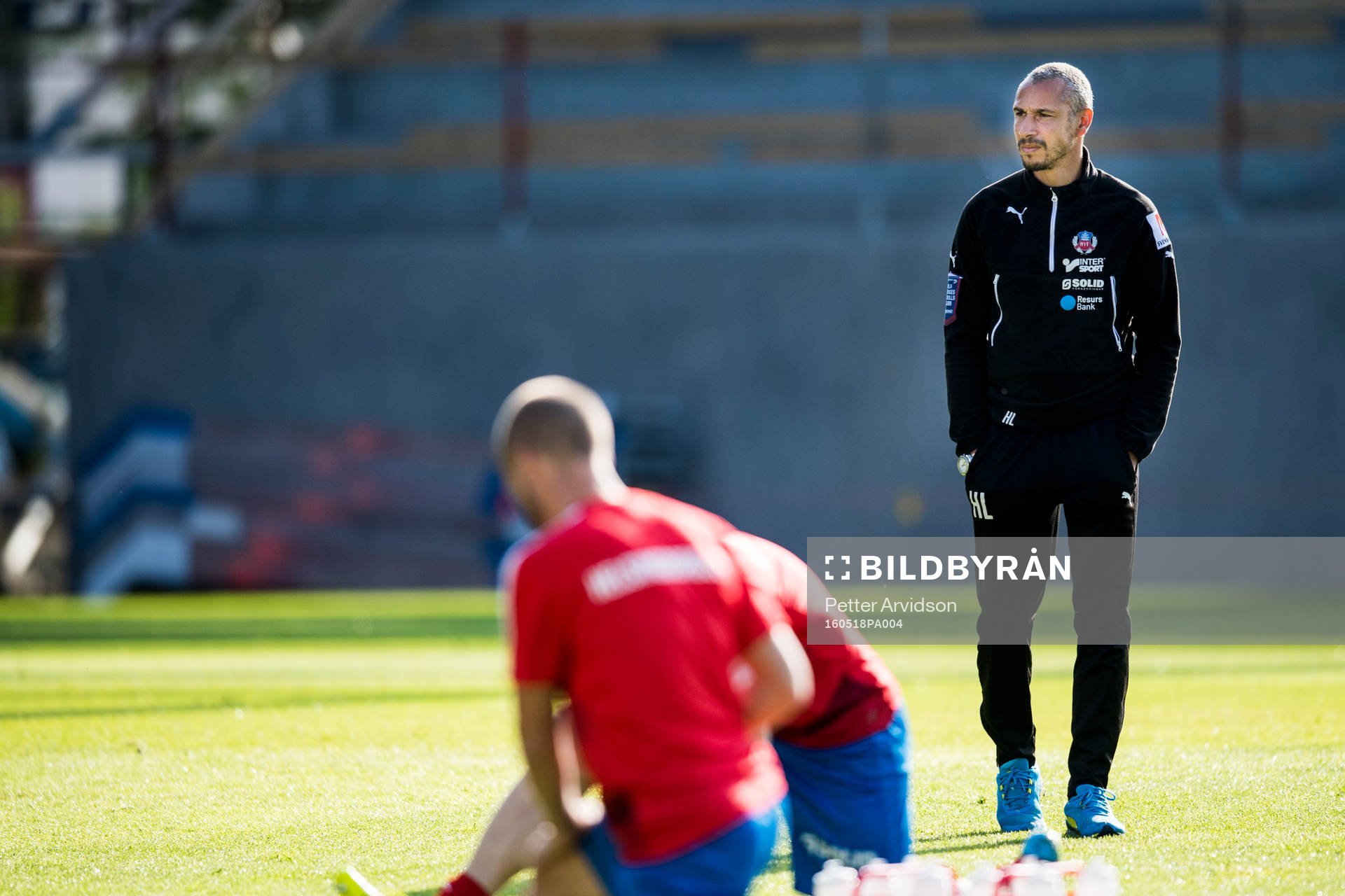 Helsingborgs manager Henrik Larsson