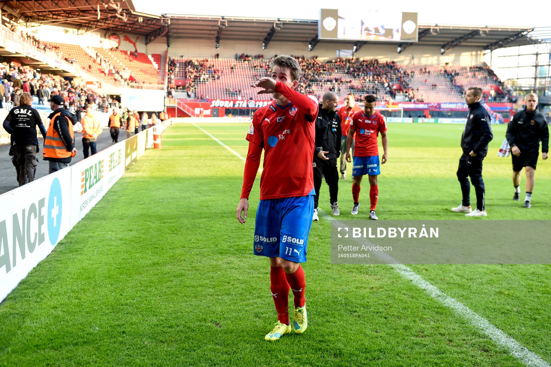 Helsingborgs Adam Eriksson deppar
