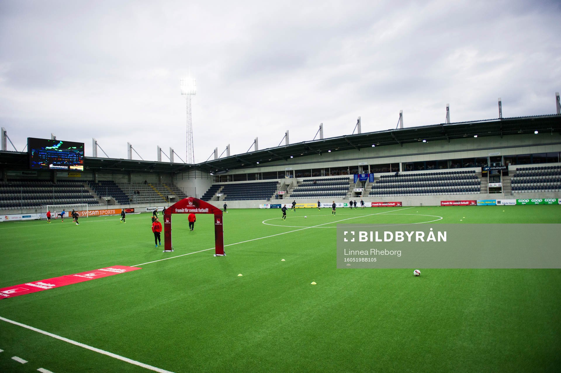 Översikt över interiör av Gavlevallen
