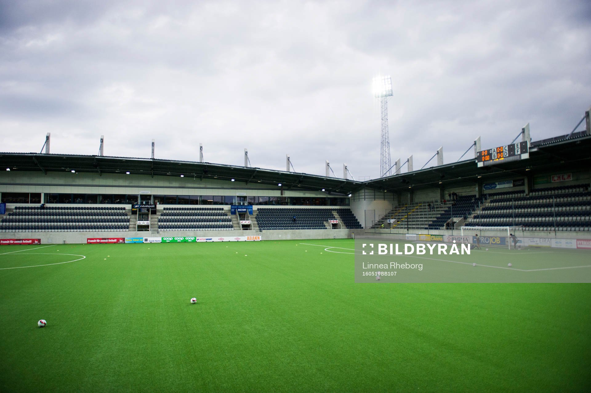 Översikt över interiör av Gavlevallen