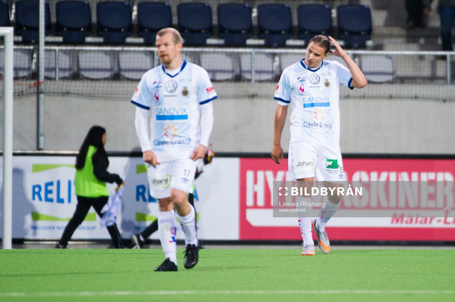 Gefles Jonas Lantto och Jacob Hjelte deppar