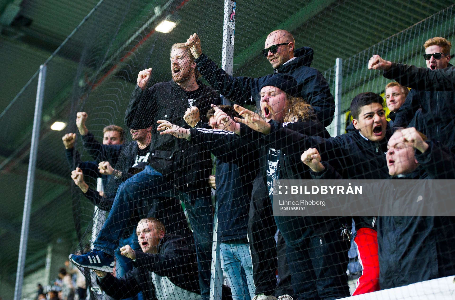 Örebros fans jublar