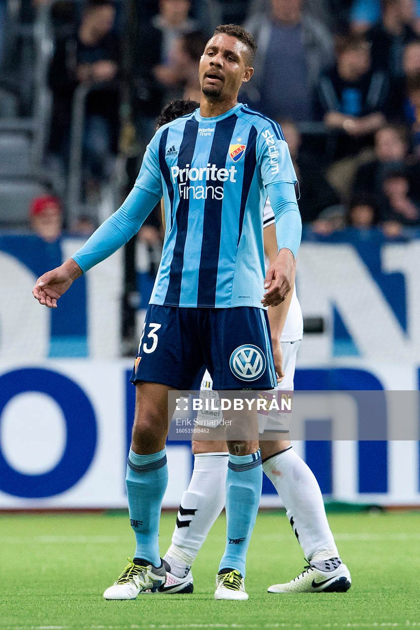 Djurgårdens Mathias Ranegie deppar