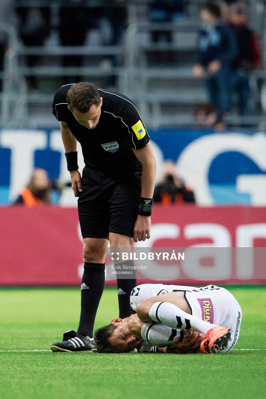 Kalmars Ismael Silva Lima ligger och har ont