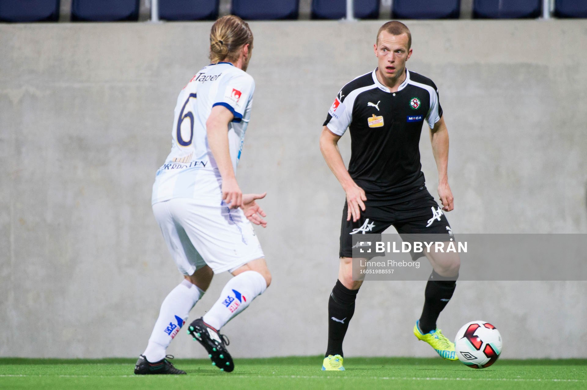 Gefles Jesper Florén och Örebros Daniel Gustavsson