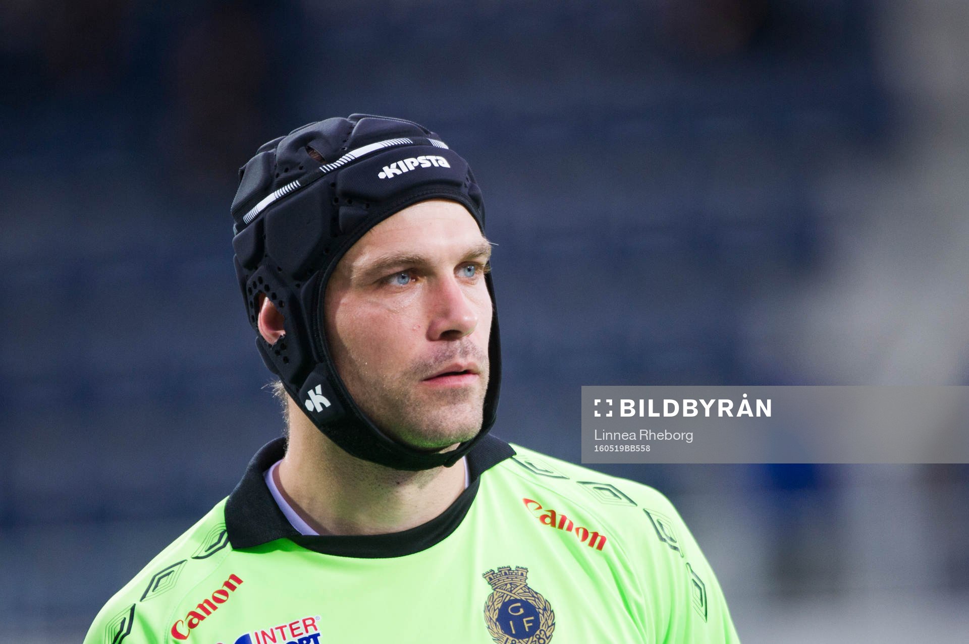 Gefles målvakt Emil Hedvall
