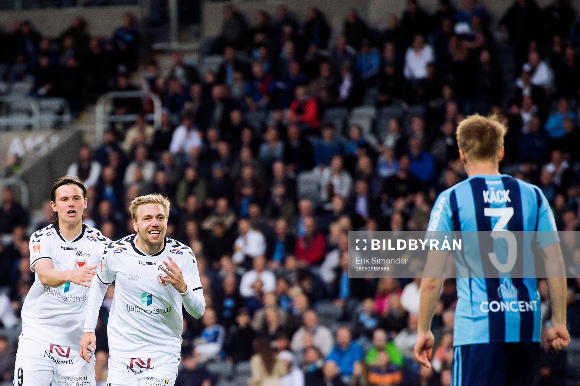 Kalmars Jonathan Ring och Marcus Antonsson jublar