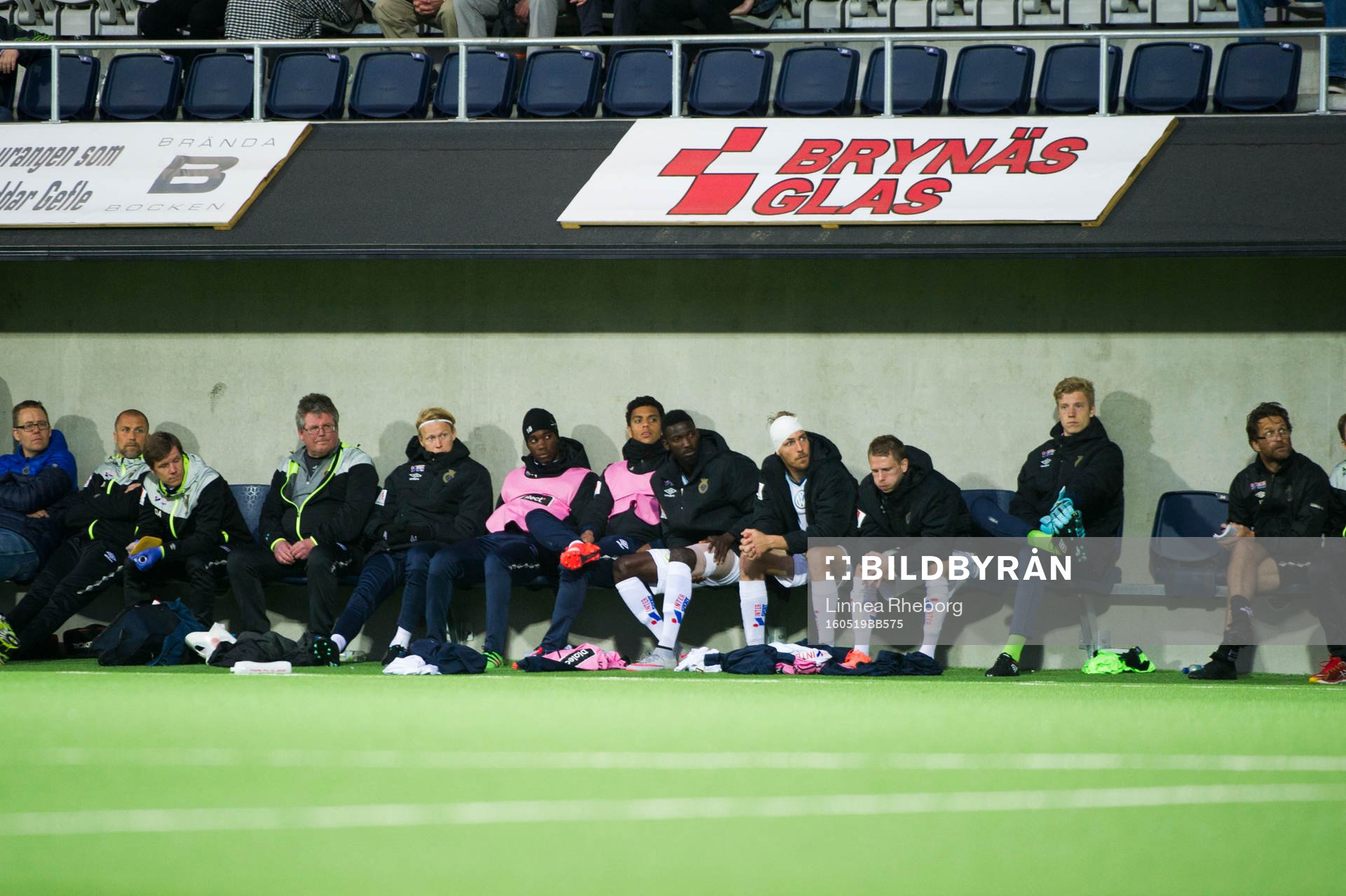 Gefles spelarbänk deppar