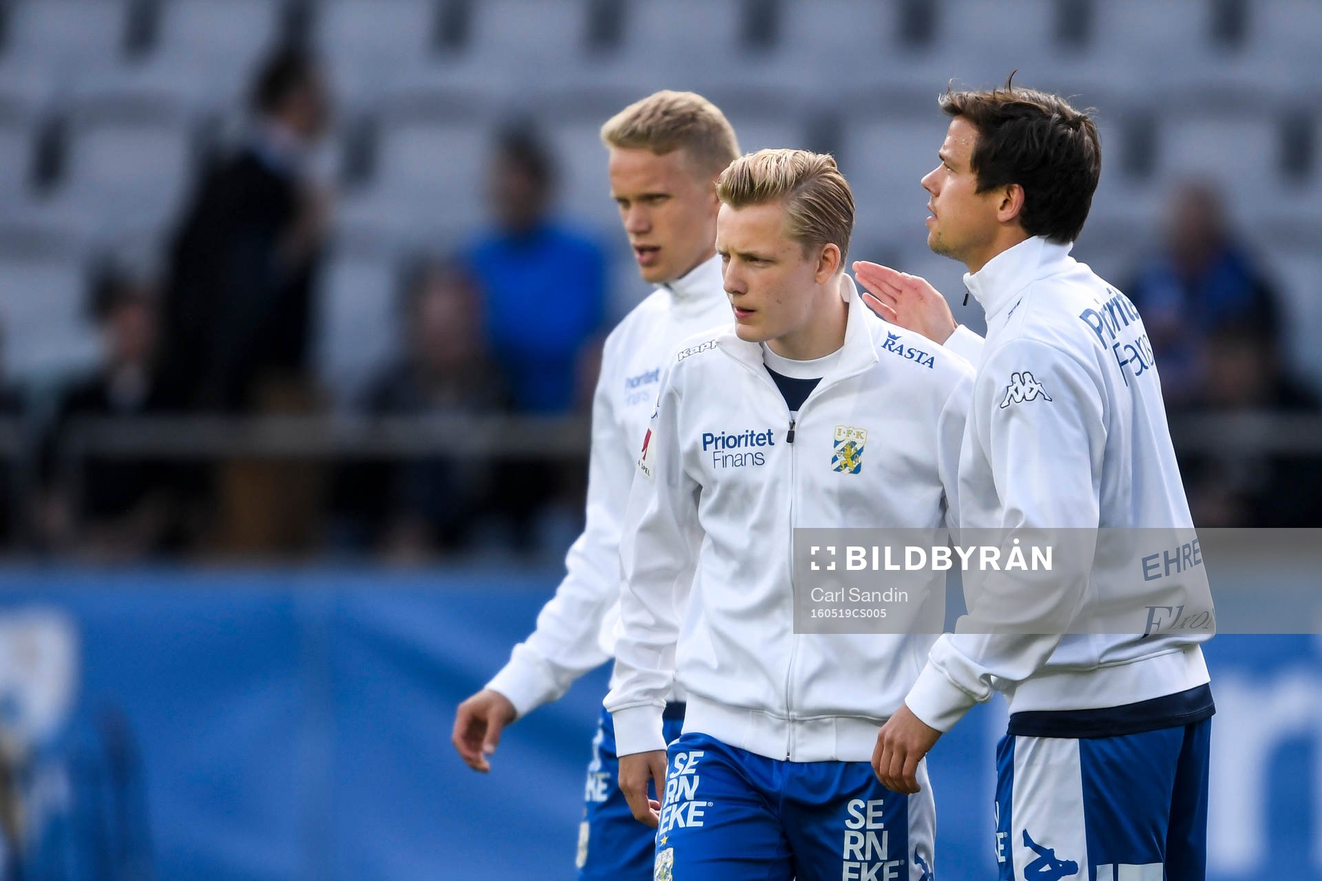 IFK Göteborgs Hjörtur Hermannsson, Billy Nordström och