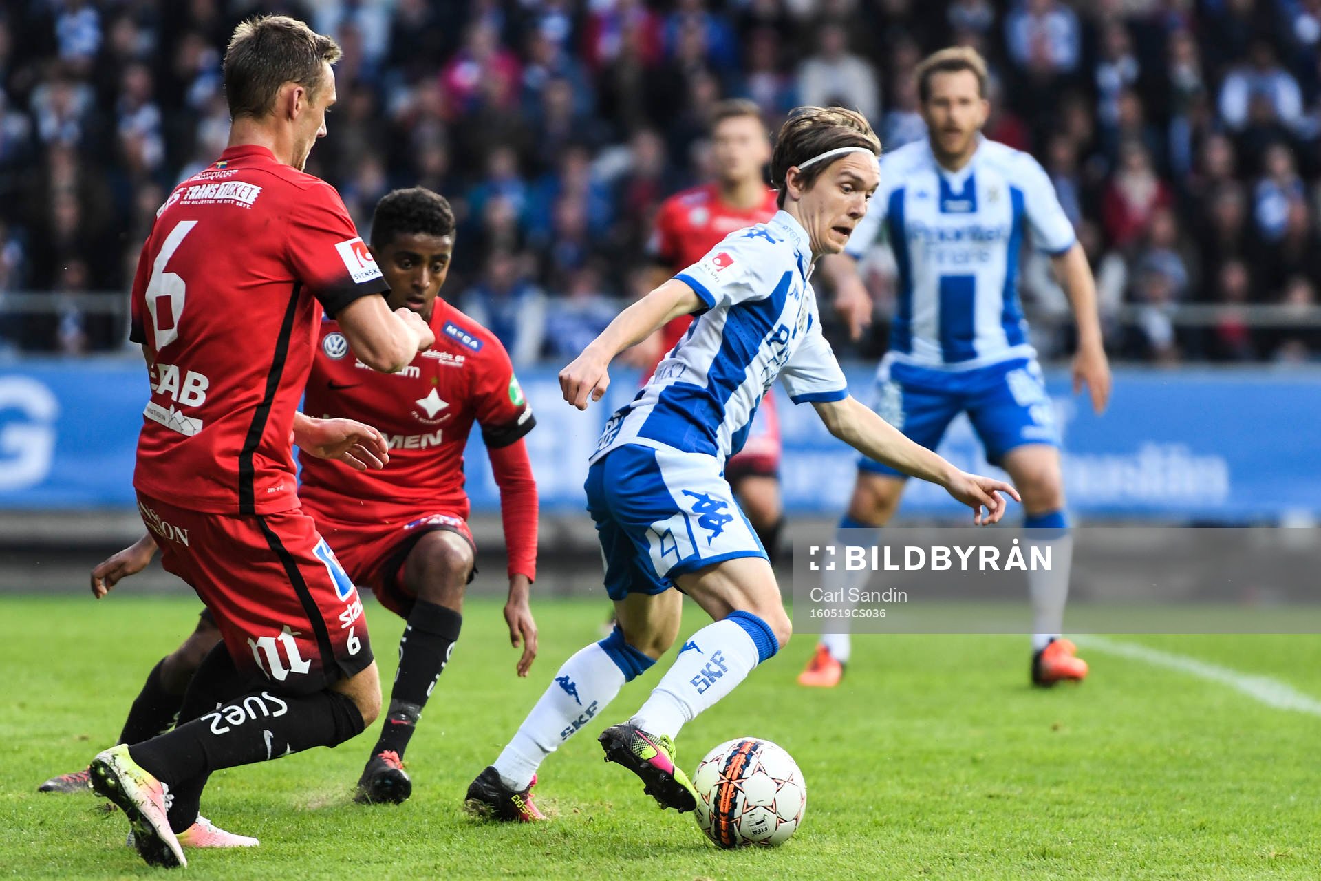 IFK Göteborgs Patrik Karlsson Lagemyr och Norrköpings