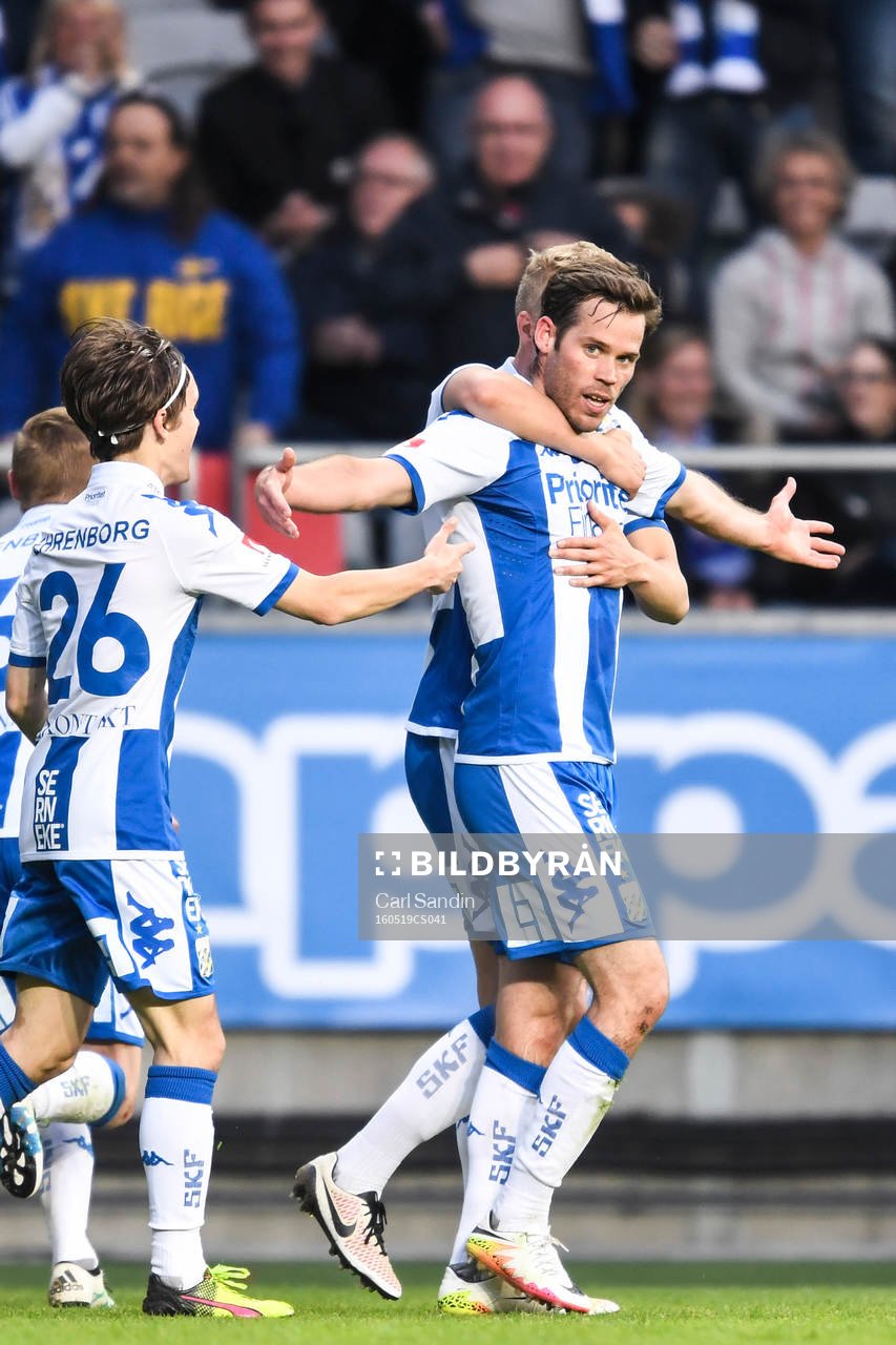 IFK Göteborgs Emil Salomonsson jublar