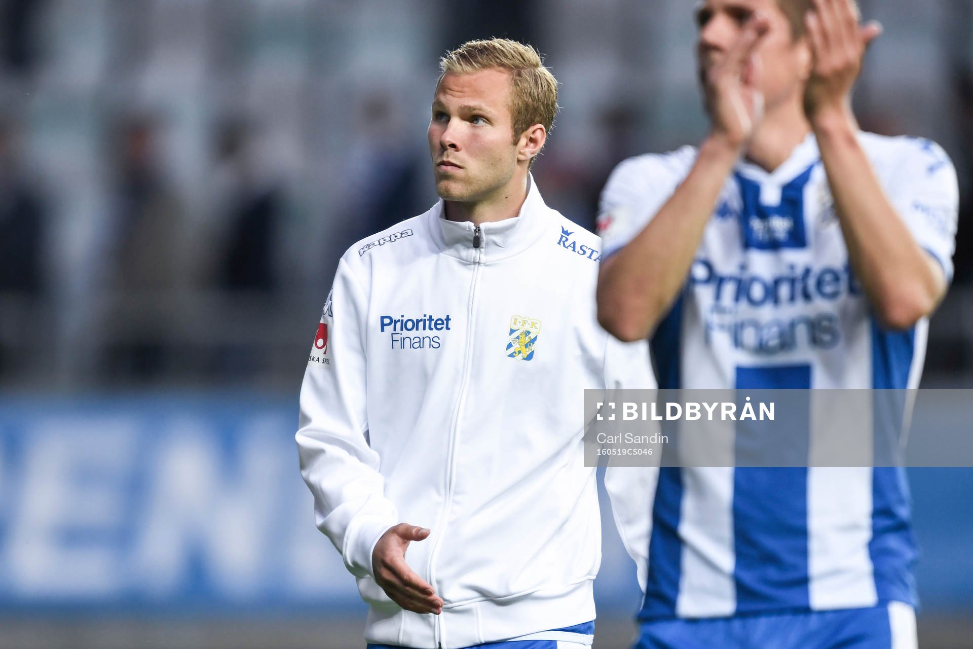 IFK Göteborgs Gustav Engvall deppar