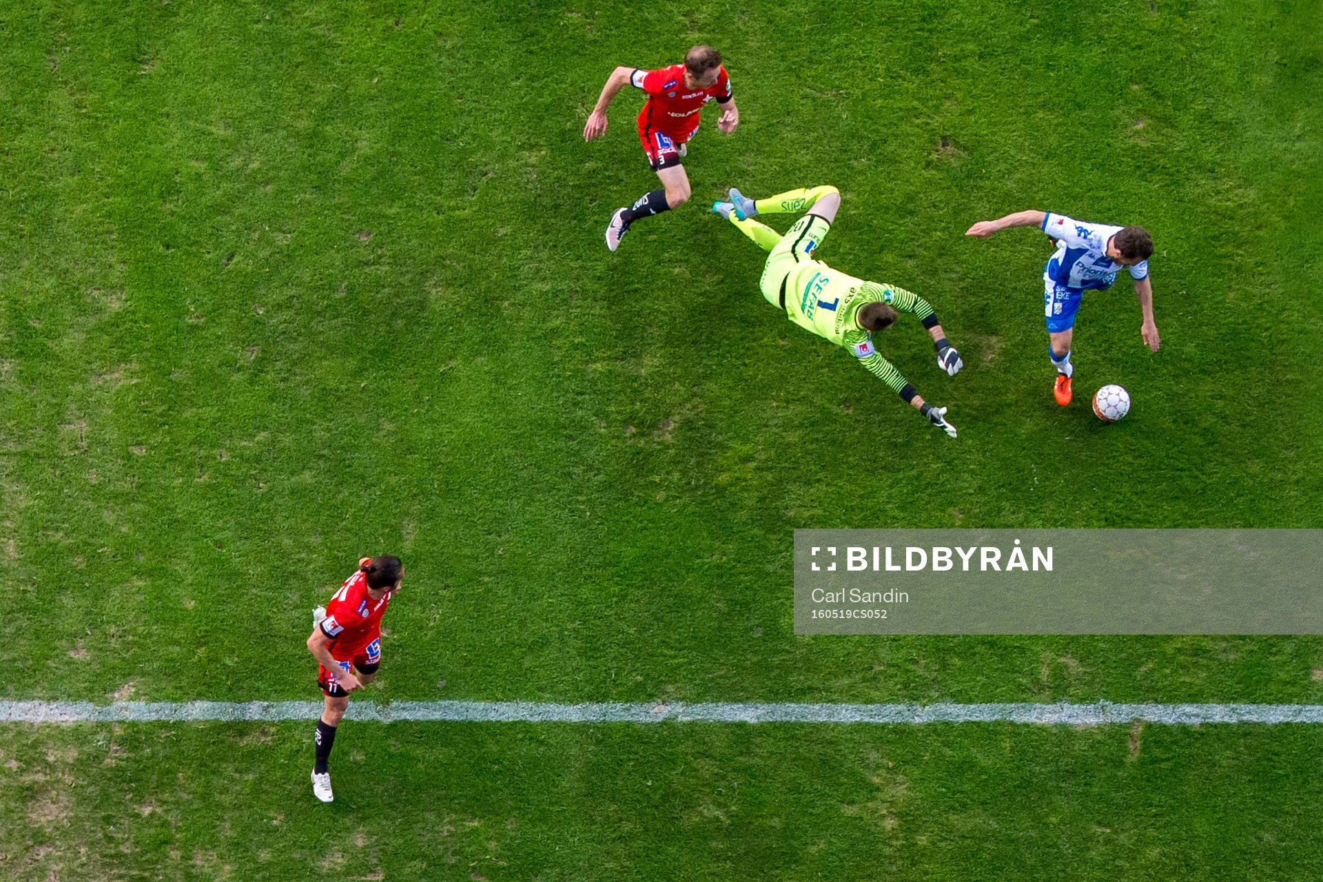 IFK Göteborgs Tobias Hysén tar sig runt Norrköpings