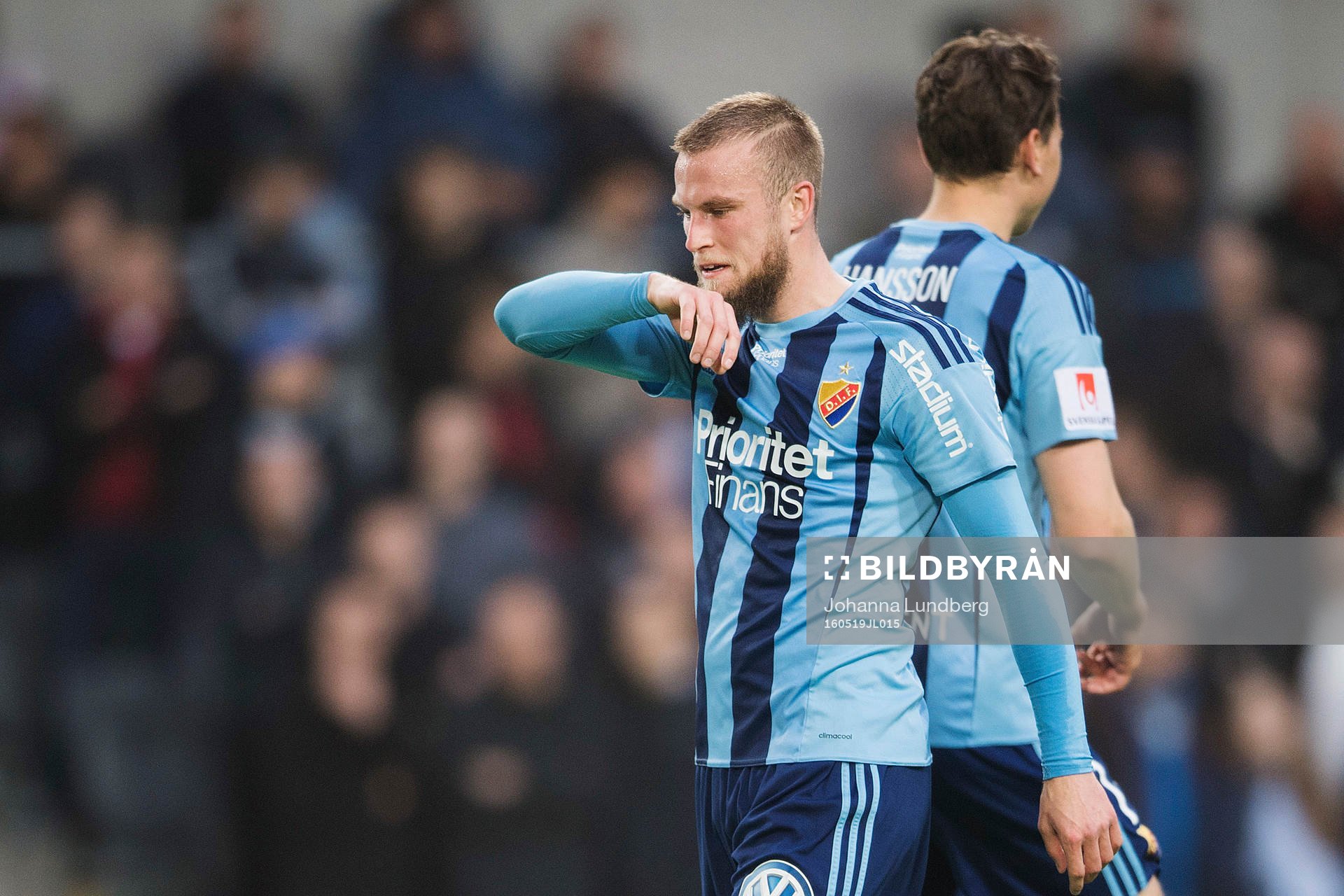 Djurgårdens Alexander Faltsetas deppar