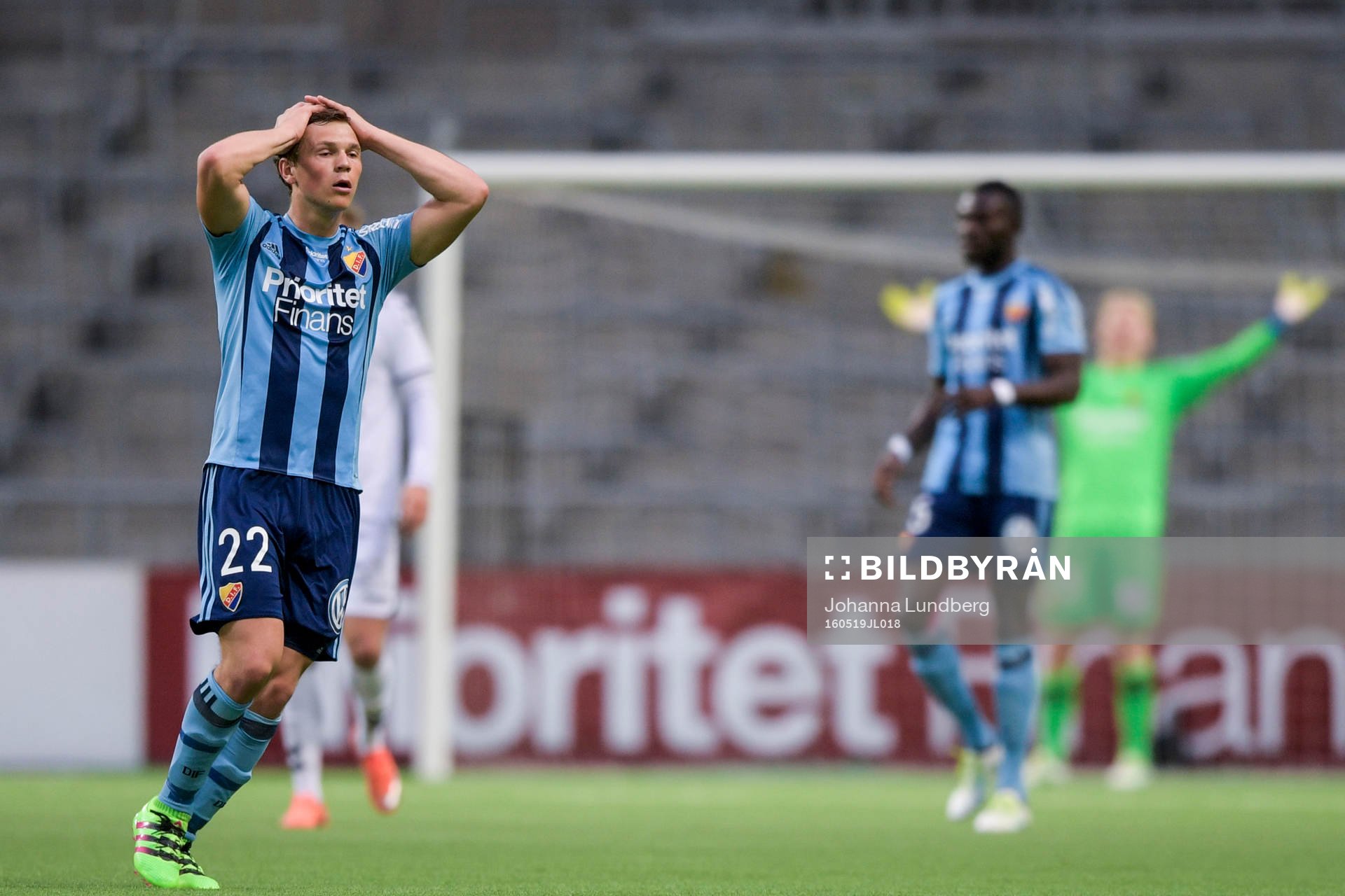Djurgårdens Jesper Karlström deppar