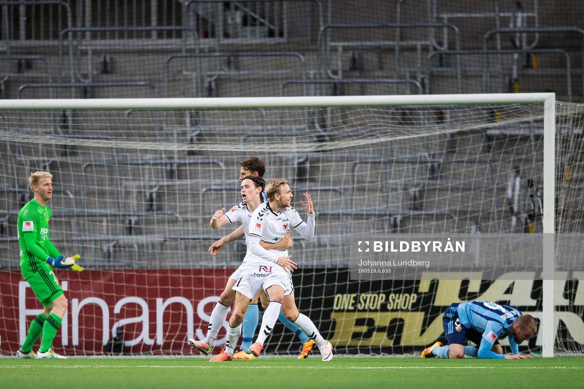Kalmars Jonathan Ring och Marcus Antonsson jublar