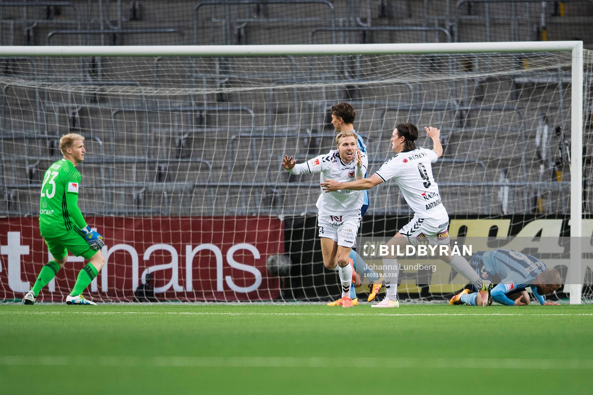 Kalmars Jonathan Ring och Marcus Antonsson jublar
