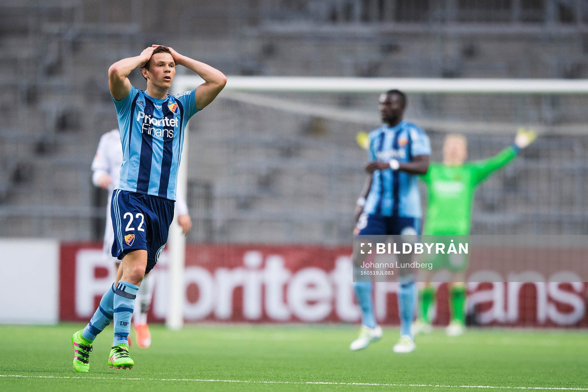 Djurgårdens Jesper Karlström deppar