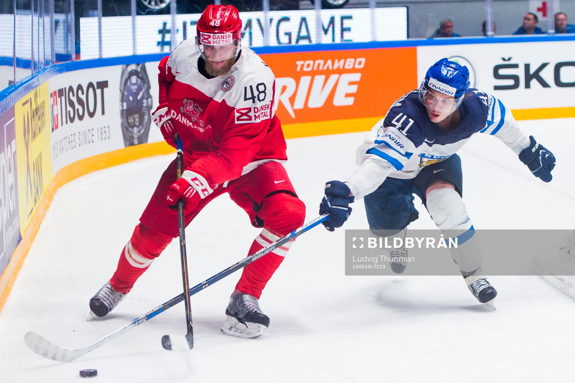 Danmarks Nicholas Jensen och Finlands Antti Pihlstrom