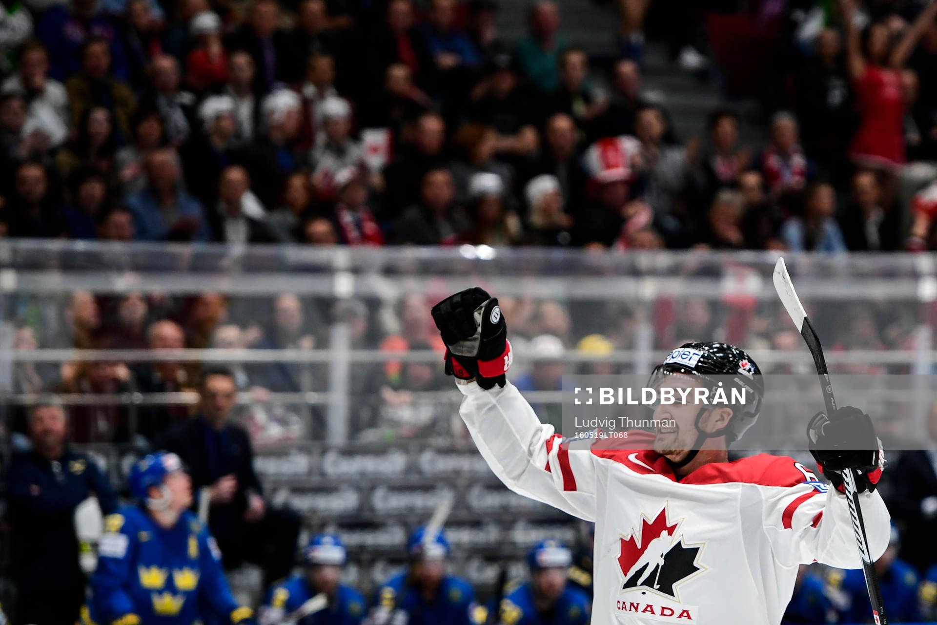 Kanadas Mark Stone jublar