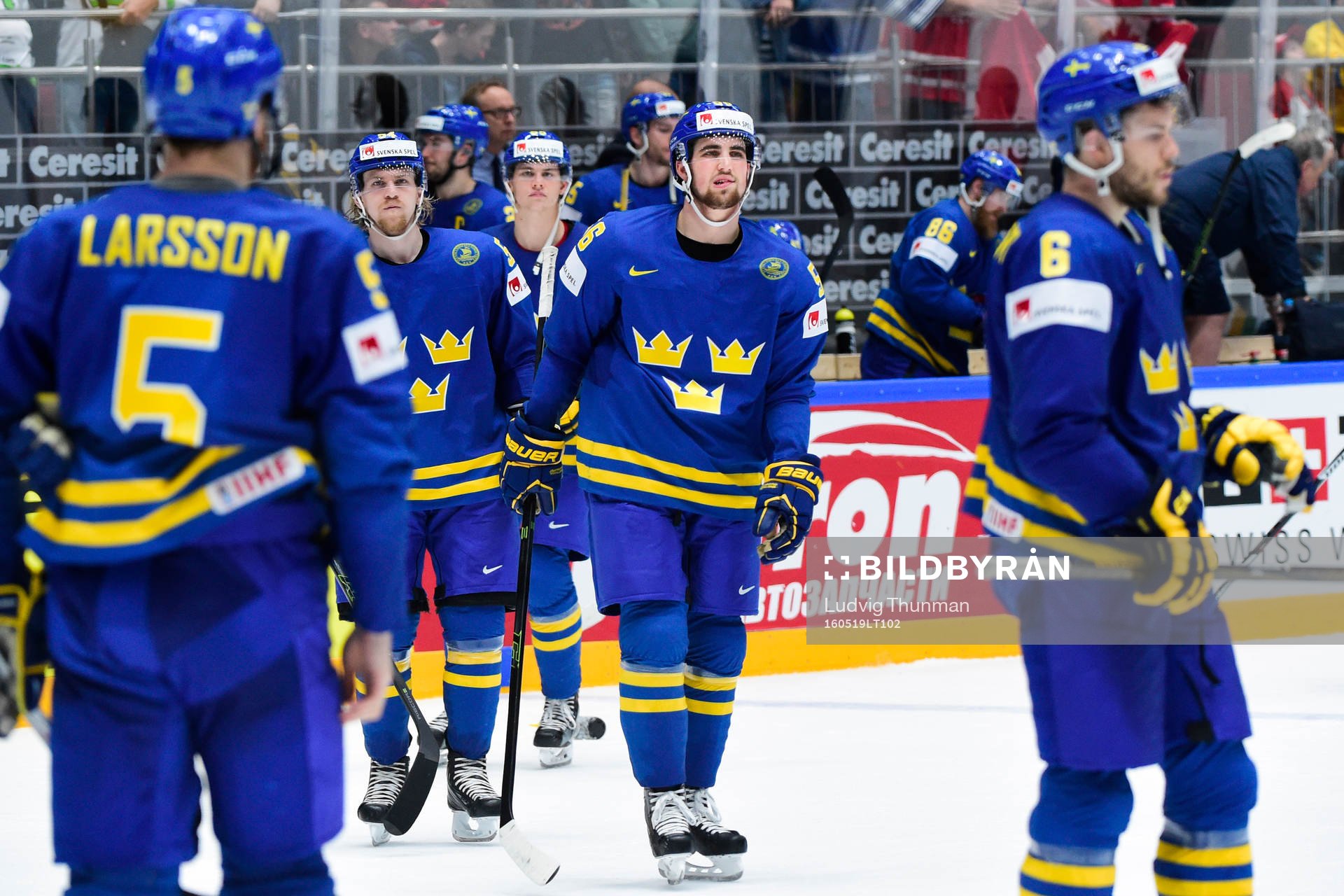 Sveriges Andre Burakovsky (m) deppar