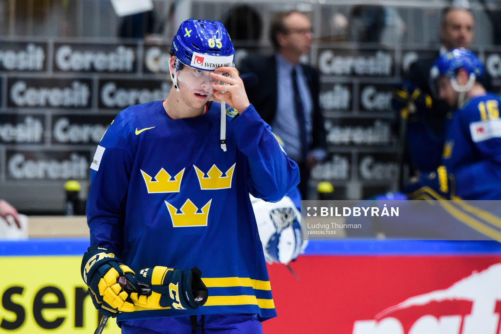 Sveriges Andre Burakovsky deppar