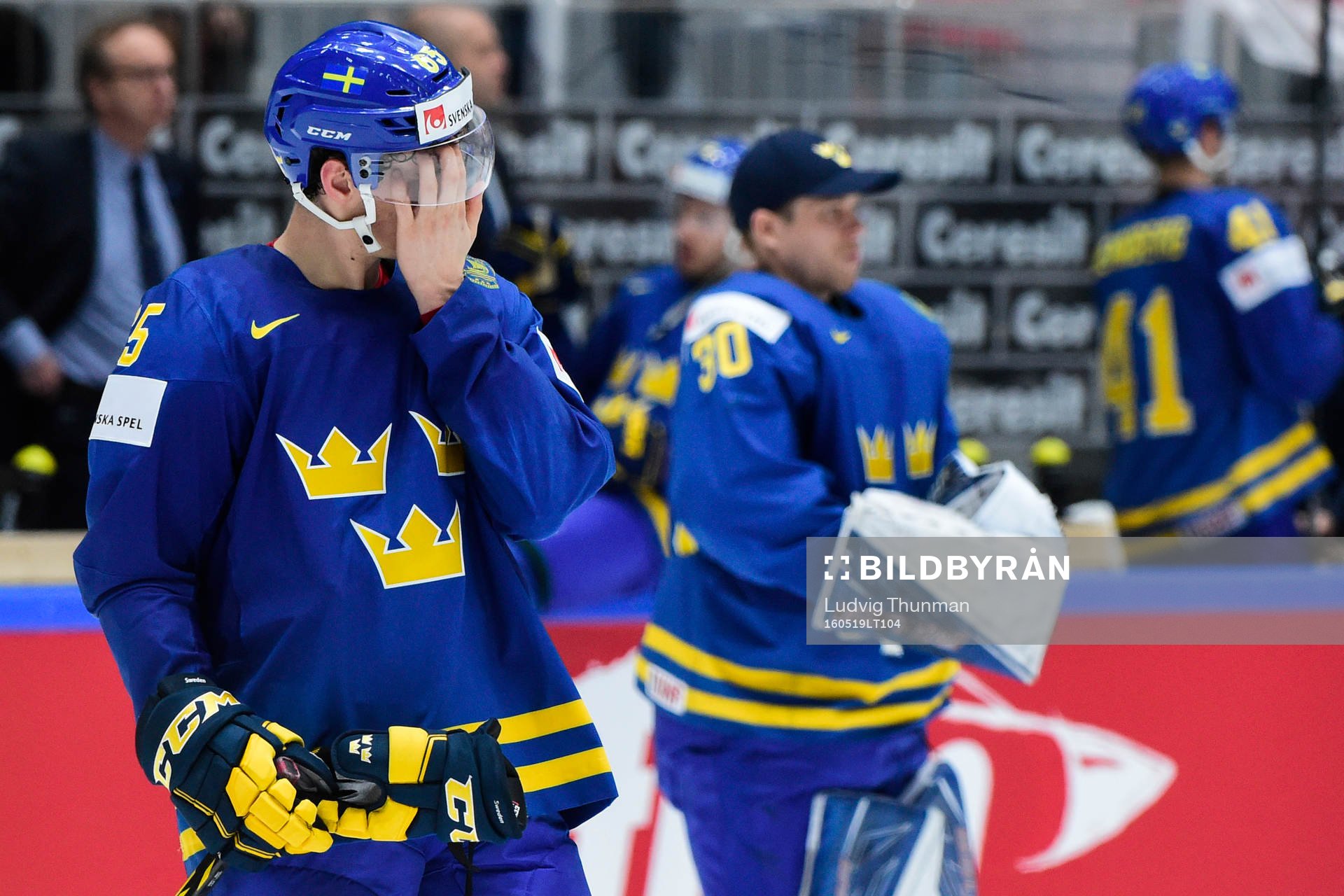 Sveriges Andre Burakovsky deppar