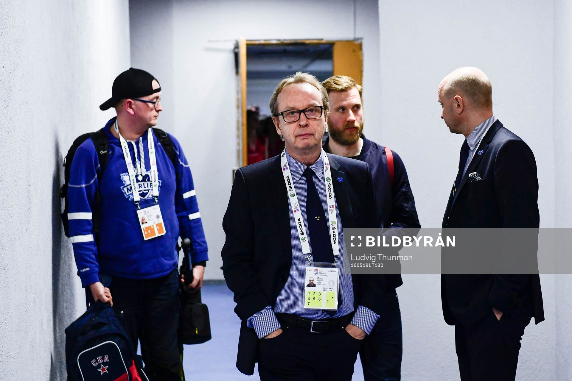 Sveriges förbundskapten Pär Mårts