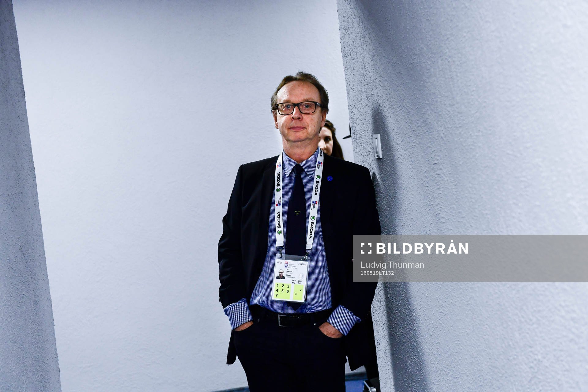 Sveriges förbundskapten Pär Mårts