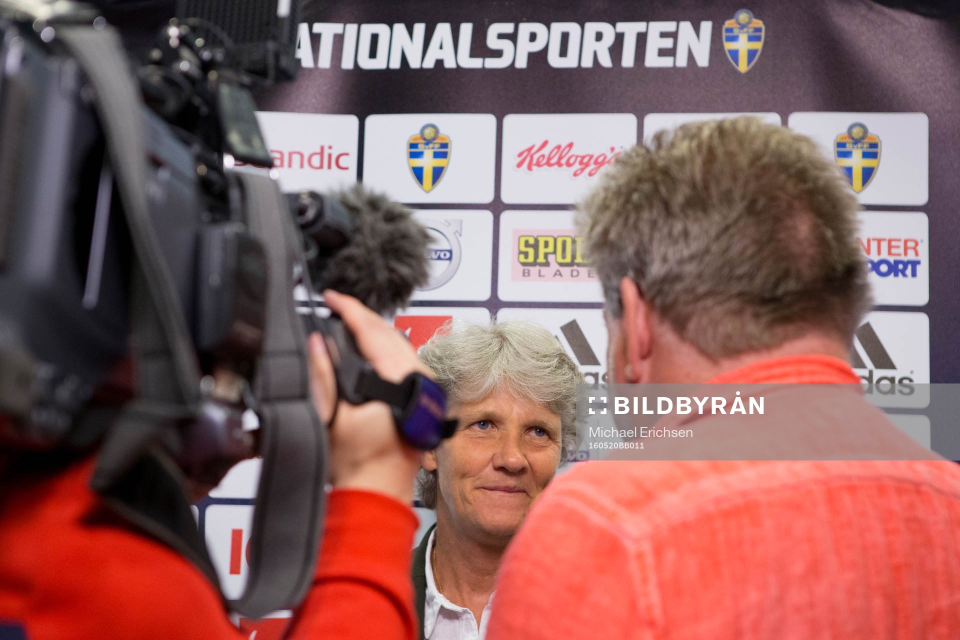Sveriges förbundskapten i fotboll Pia Sundhage