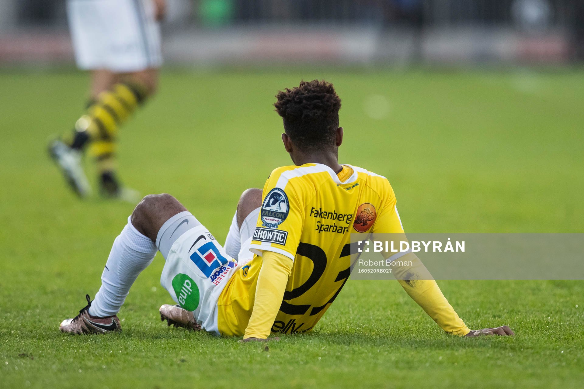 Falkenbergs Enock Kwakwa deppar