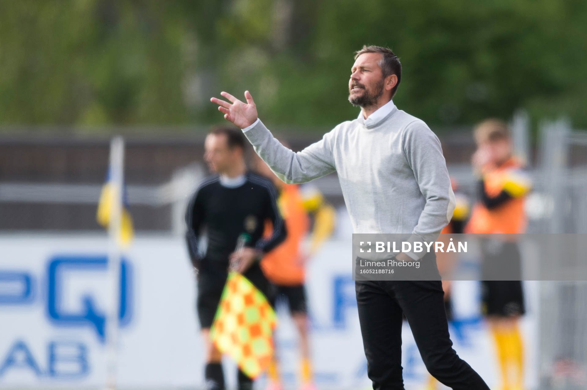 Örgrytes tränare Marcus Lantz