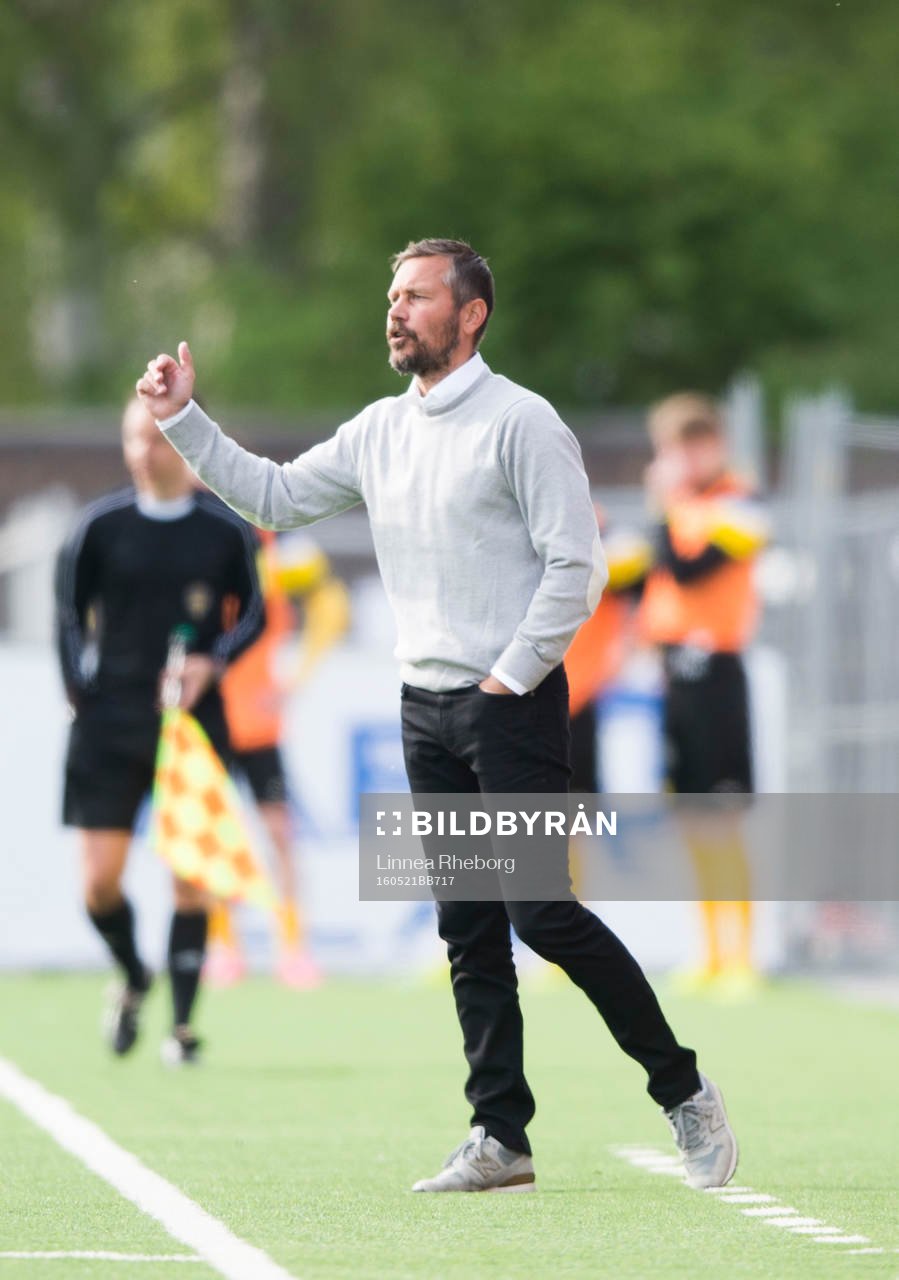 Örgrytes tränare Marcus Lantz
