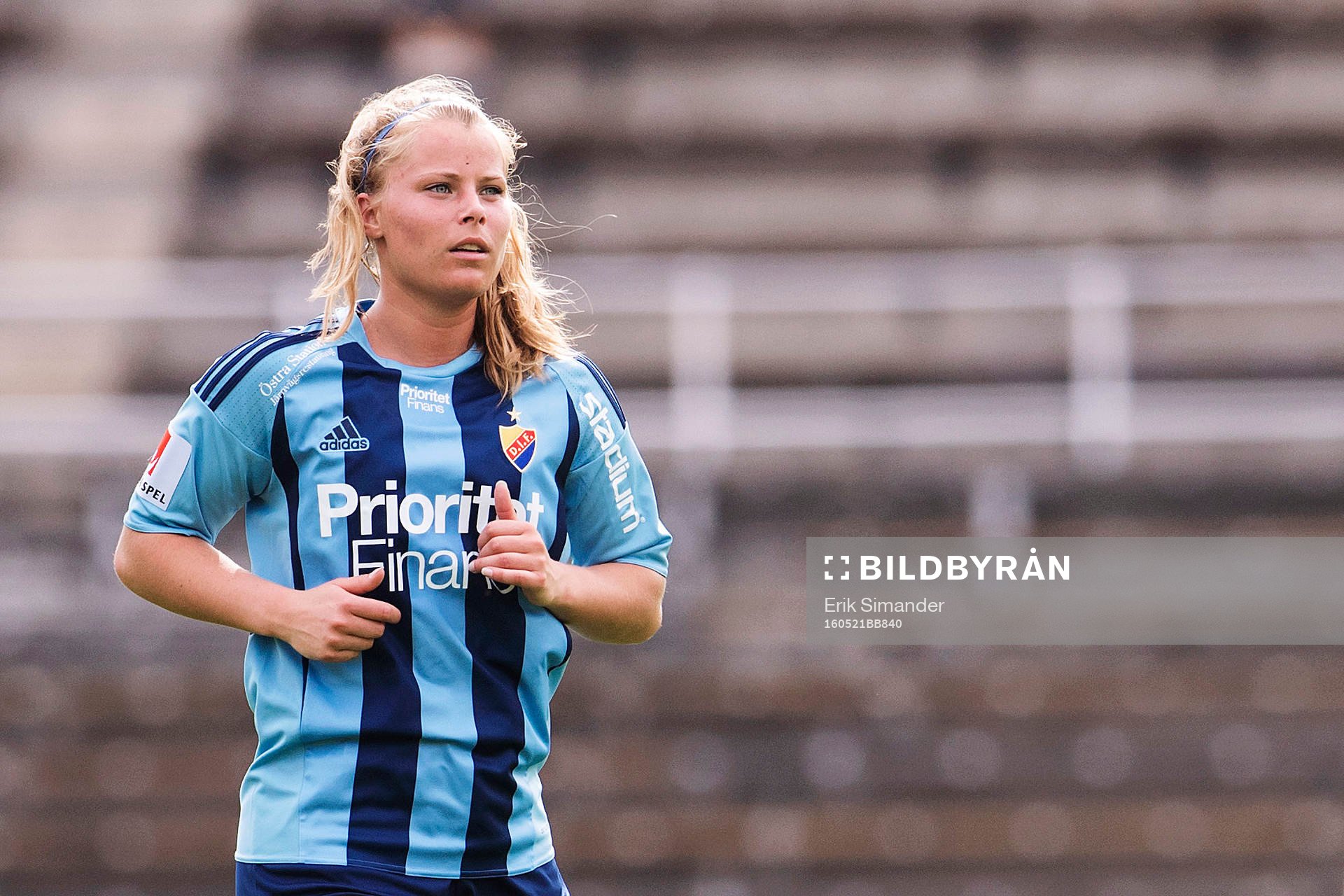 Djurgårdens Madeleine Stegius