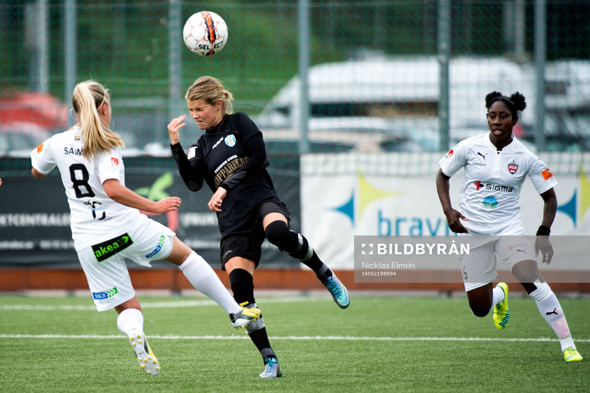 Rosengårds Iina Salmi och Anita Asante