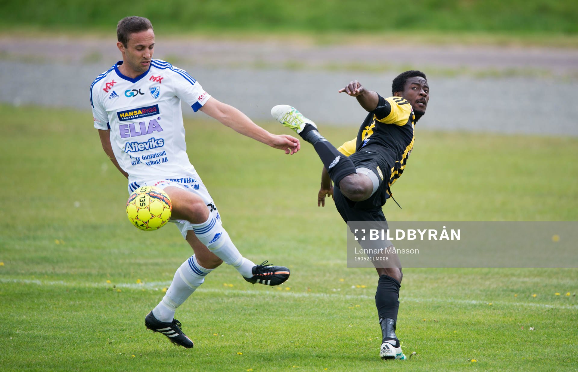 IFK Hässleholms Kojo Annor i matchen i division 2 mellan
