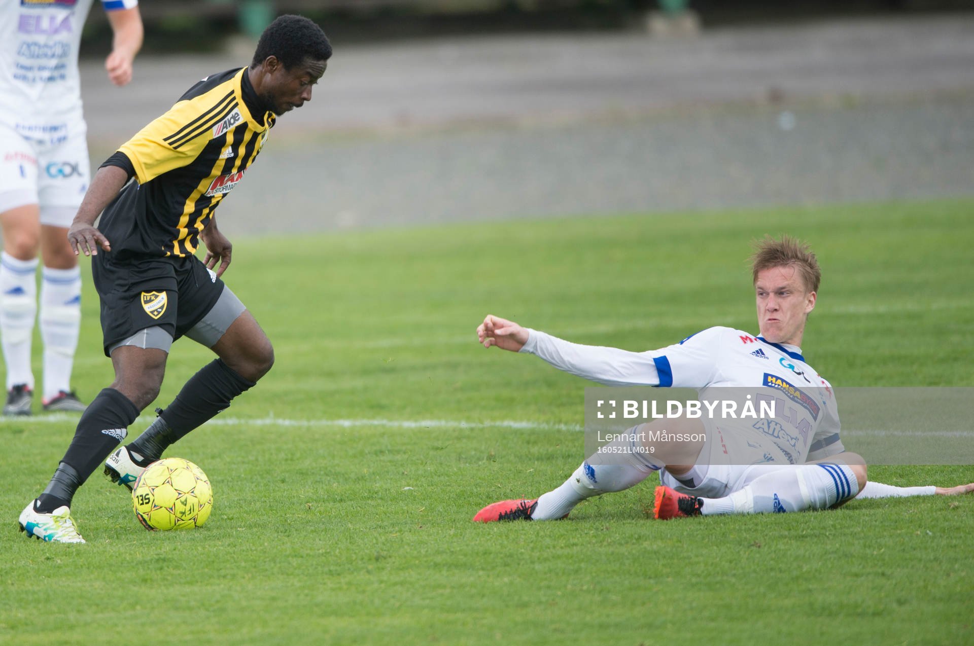 i matchen i division 2 mellan IFK Hässleholm och IFK Berga