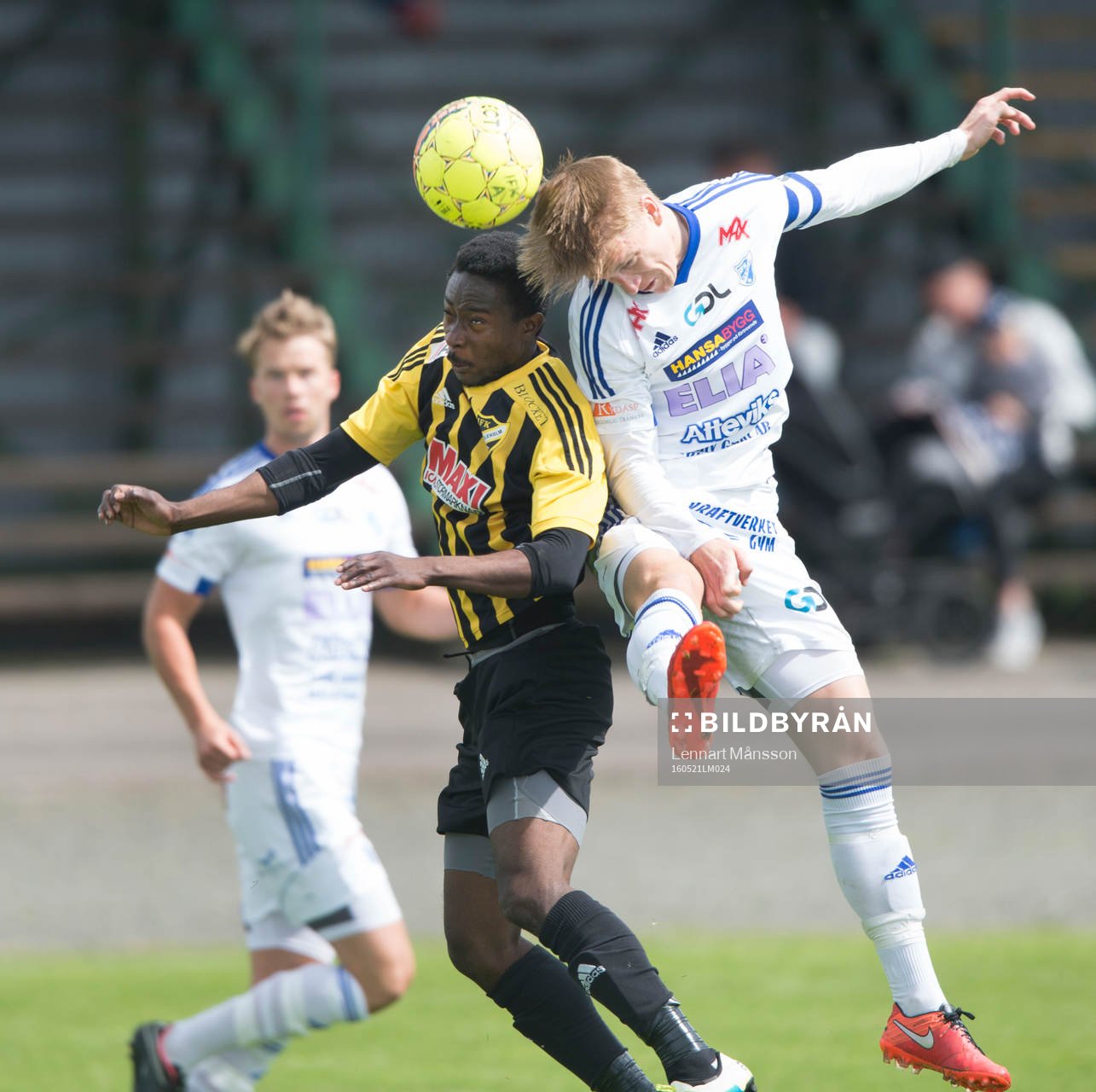 i matchen i division 2 mellan IFK Hässleholm och IFK Berga