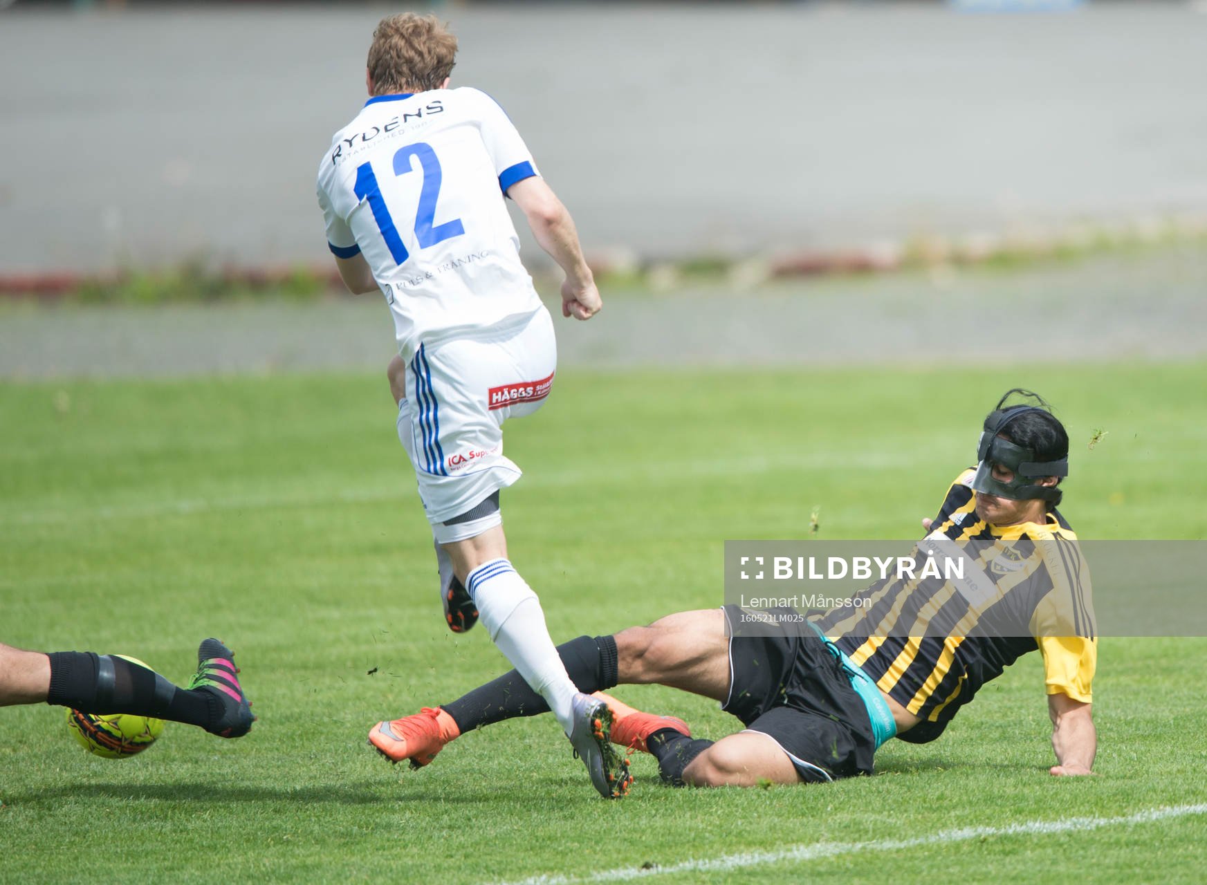 i matchen i division 2 mellan IFK Hässleholm och IFK Berga