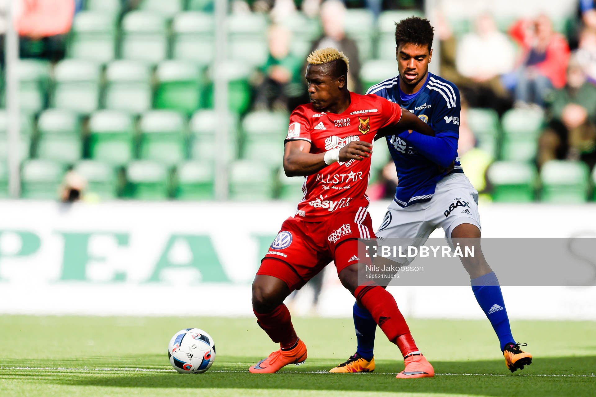 Östersunds Abdullahi Gero och Sundsvalls Noah Sonko