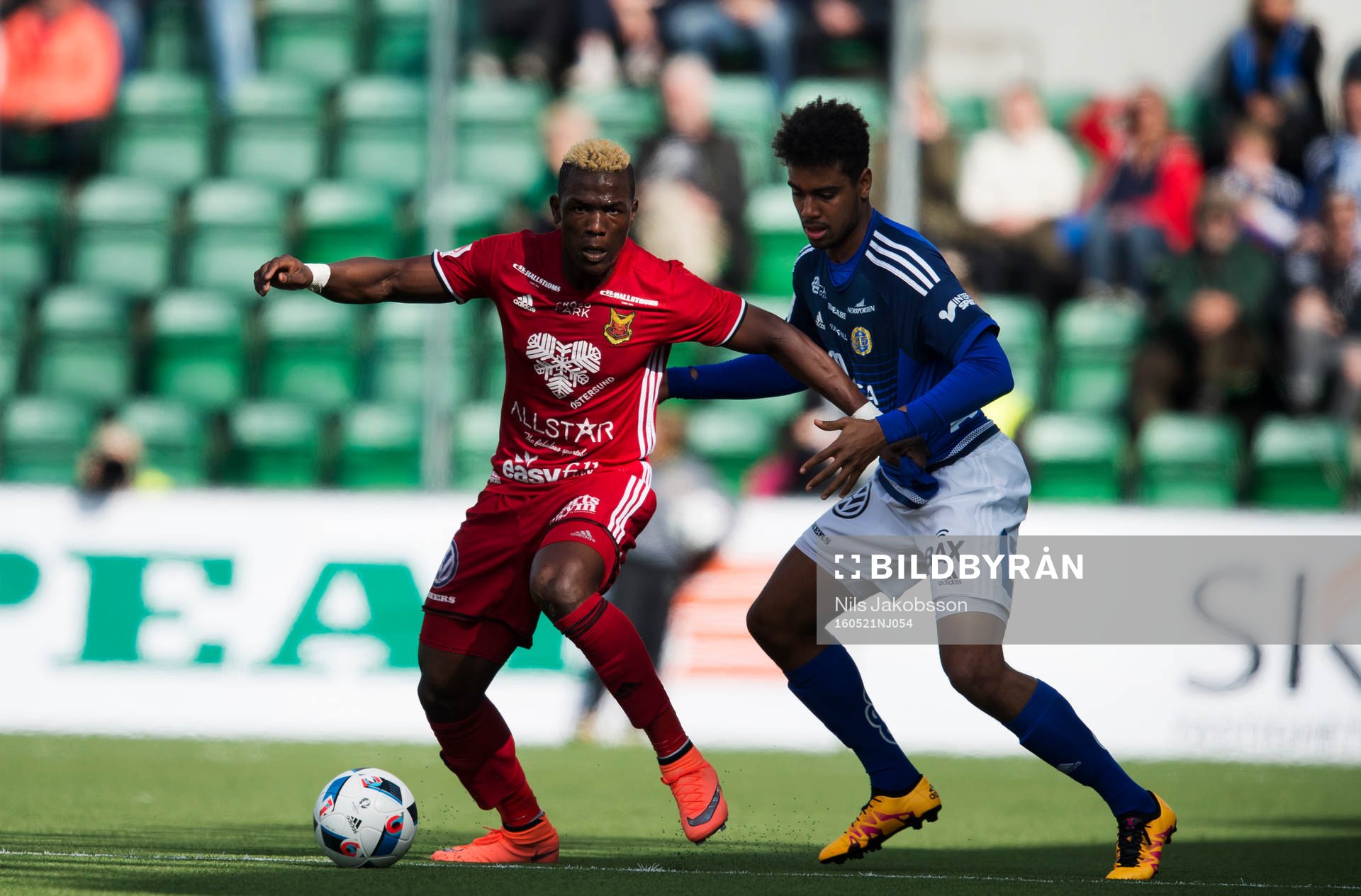 Östersunds Abdullahi Gero och Sundsvalls Noah Sonko