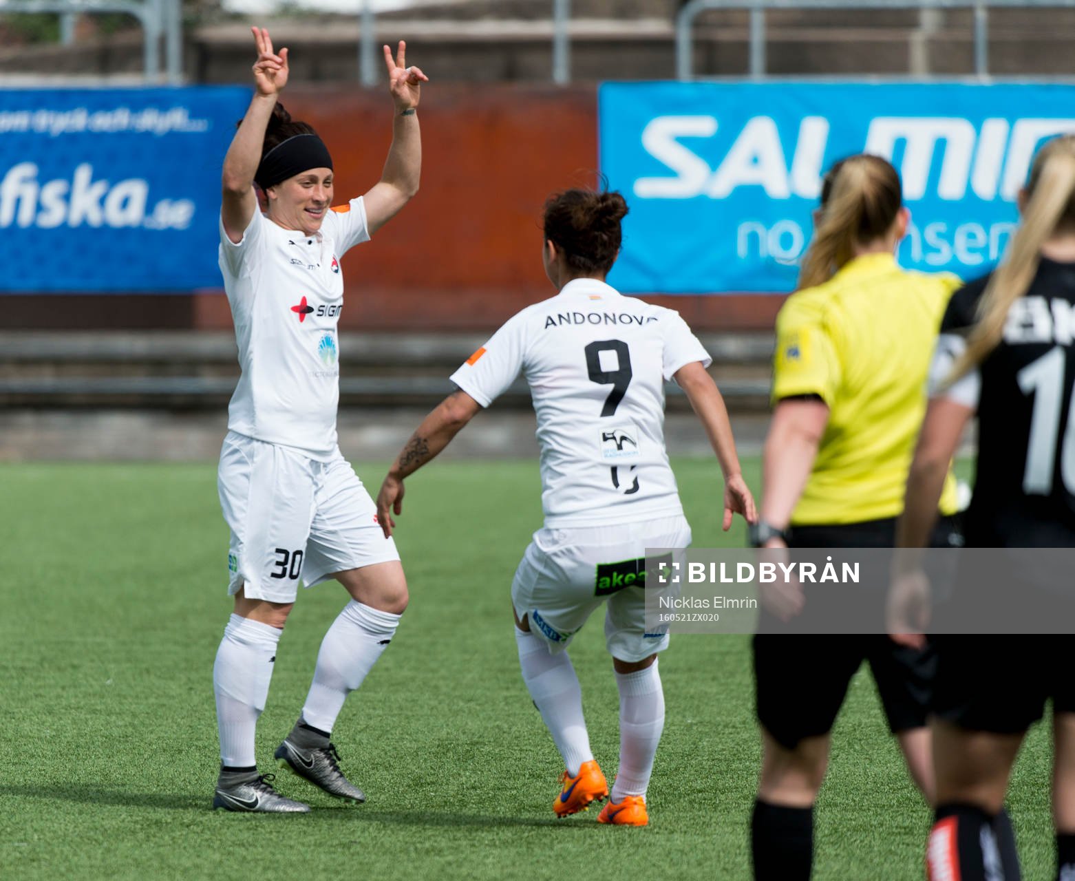 Rosengårds Ella Masar och Rosengårds Natasa Andonova