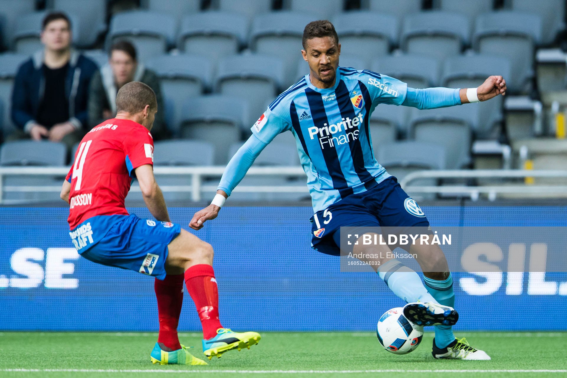 Helsingborgs Christoffer Andersson och Djurgårdens Mathias