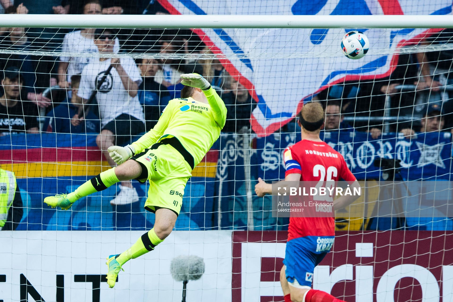Helsingborgs målvakt Tomer Chencinski släpper in 2-0